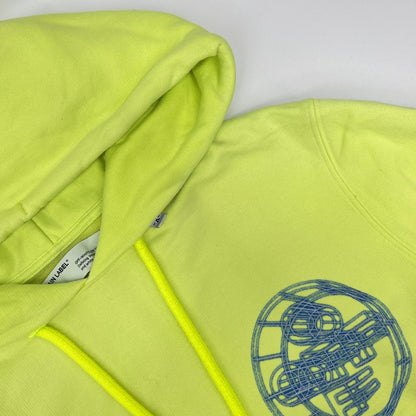 OFF-WHITE オフホワイト OMBB034R20E30003 イエロー 3Dロゴ グラフィック スウェットパーカー トップス