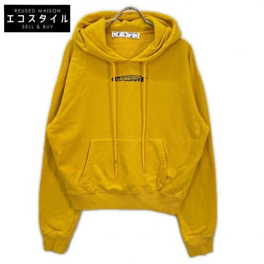 OFF-WHITE オフホワイト OMBB037E20FLE001 イエロー プルオーバーパーカー トップス