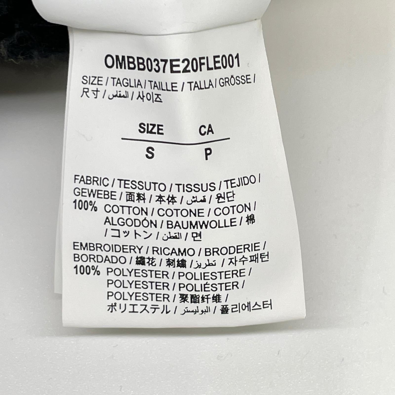 OFF-WHITE オフホワイト OMBB037E20FLE001 イエロー プルオーバーパーカー トップス