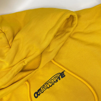 OFF-WHITE オフホワイト OMBB037E20FLE001 イエロー プルオーバーパーカー トップス