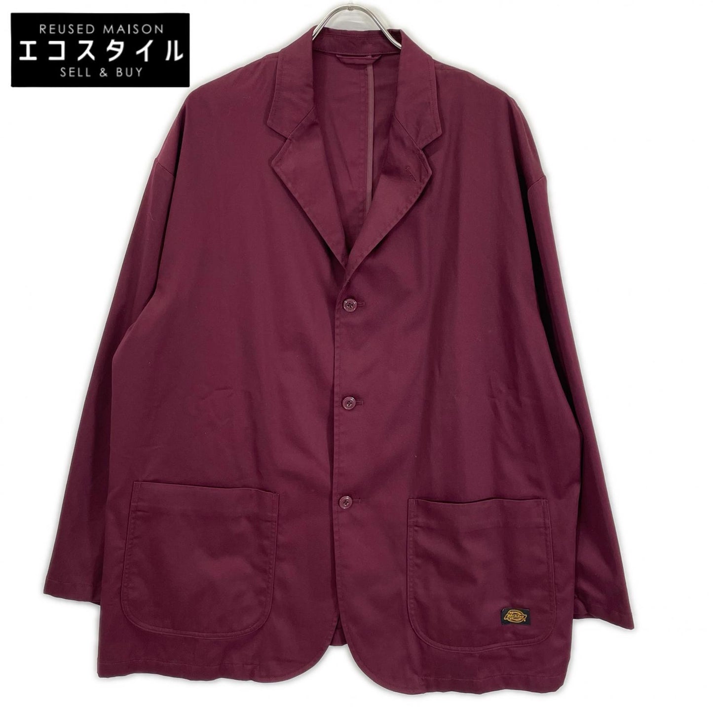 Dickies ディッキーズ 【×TRIPSTER×BEAMS】194M10BM02 ボルドー 2B テーラードジャケット ジャケット
