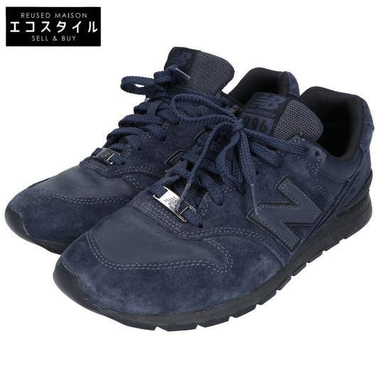 NEW BALANCE ニューバランス CM996UB2 ネイビー スエード×メッシュ ローカットスニーカー シューズ