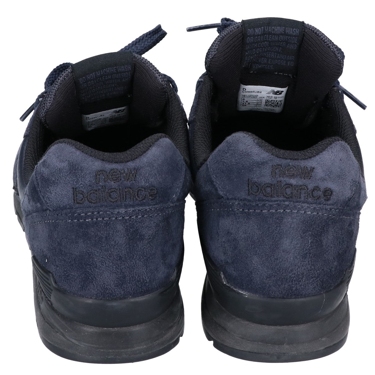 NEW BALANCE ニューバランス CM996UB2 ネイビー スエード×メッシュ ローカットスニーカー シューズ