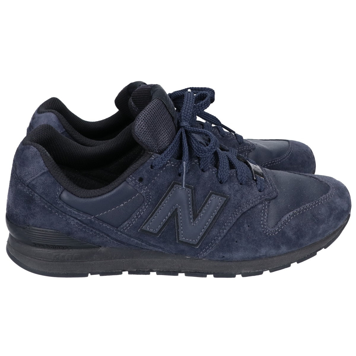 NEW BALANCE ニューバランス CM996UB2 ネイビー スエード×メッシュ ローカットスニーカー シューズ