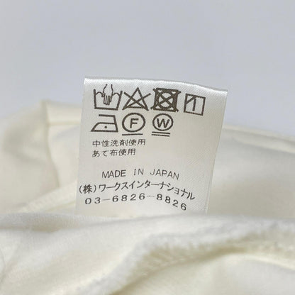 TSURU BY MARIKO OIKAWA ツルバイマリコオイカワ ホワイト ペプラム 長袖カットソー トップス