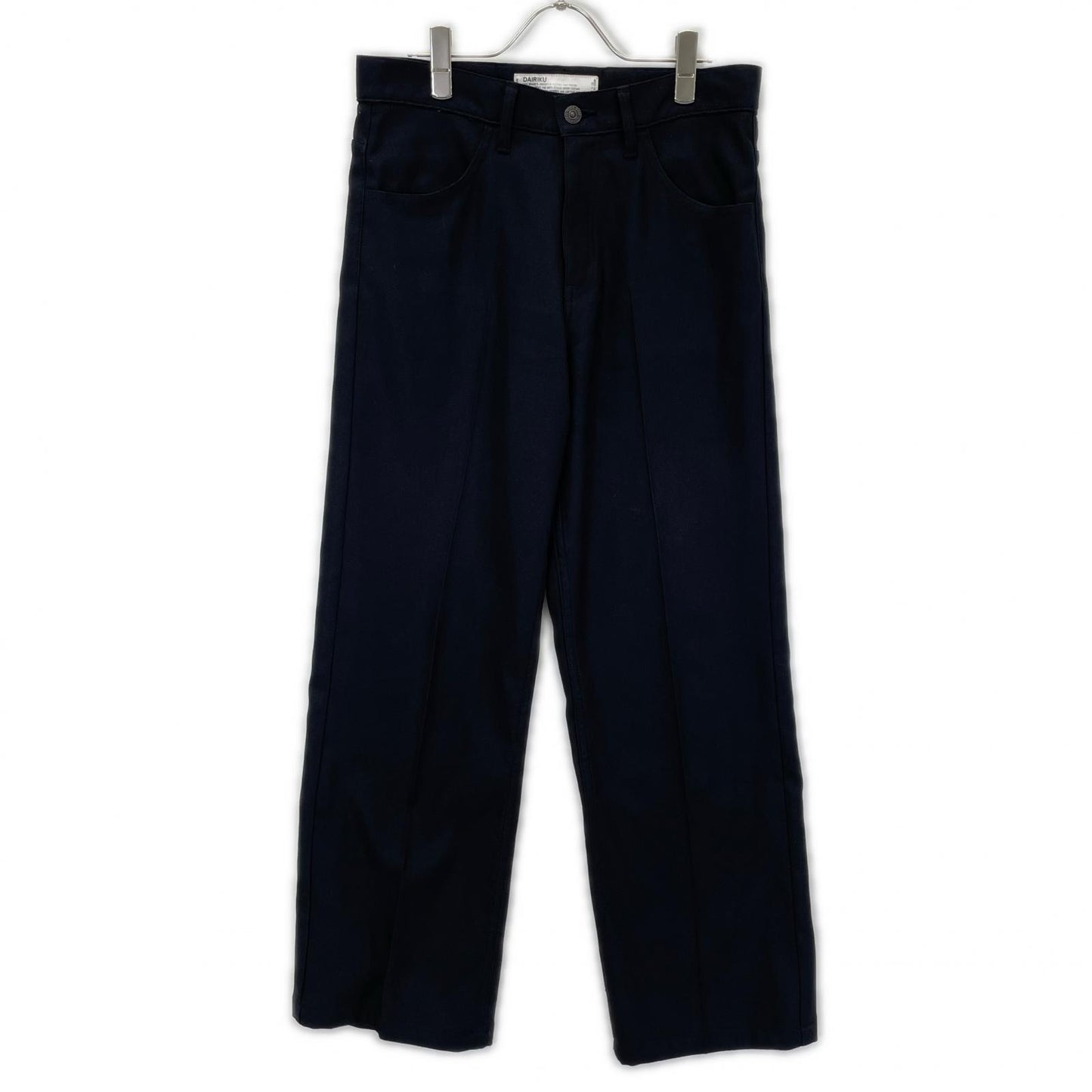 DAIRIKU ダイリク 19AW ブラック Flaser Pressed Pants ボトムス
