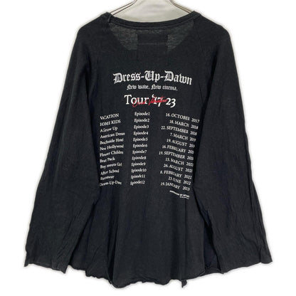 DAIRIKU ダイリク 23AW ブラック The Dawn Big Raglan Tour Tee トップス