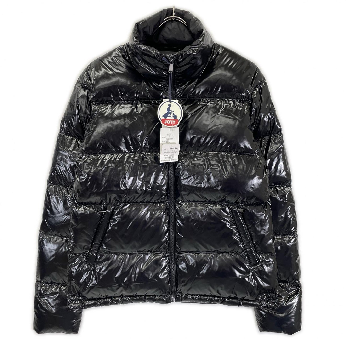 JOTT ジョット FW23WJAC98 ブラック ラメパッチ ダウンジャケット ジャケット