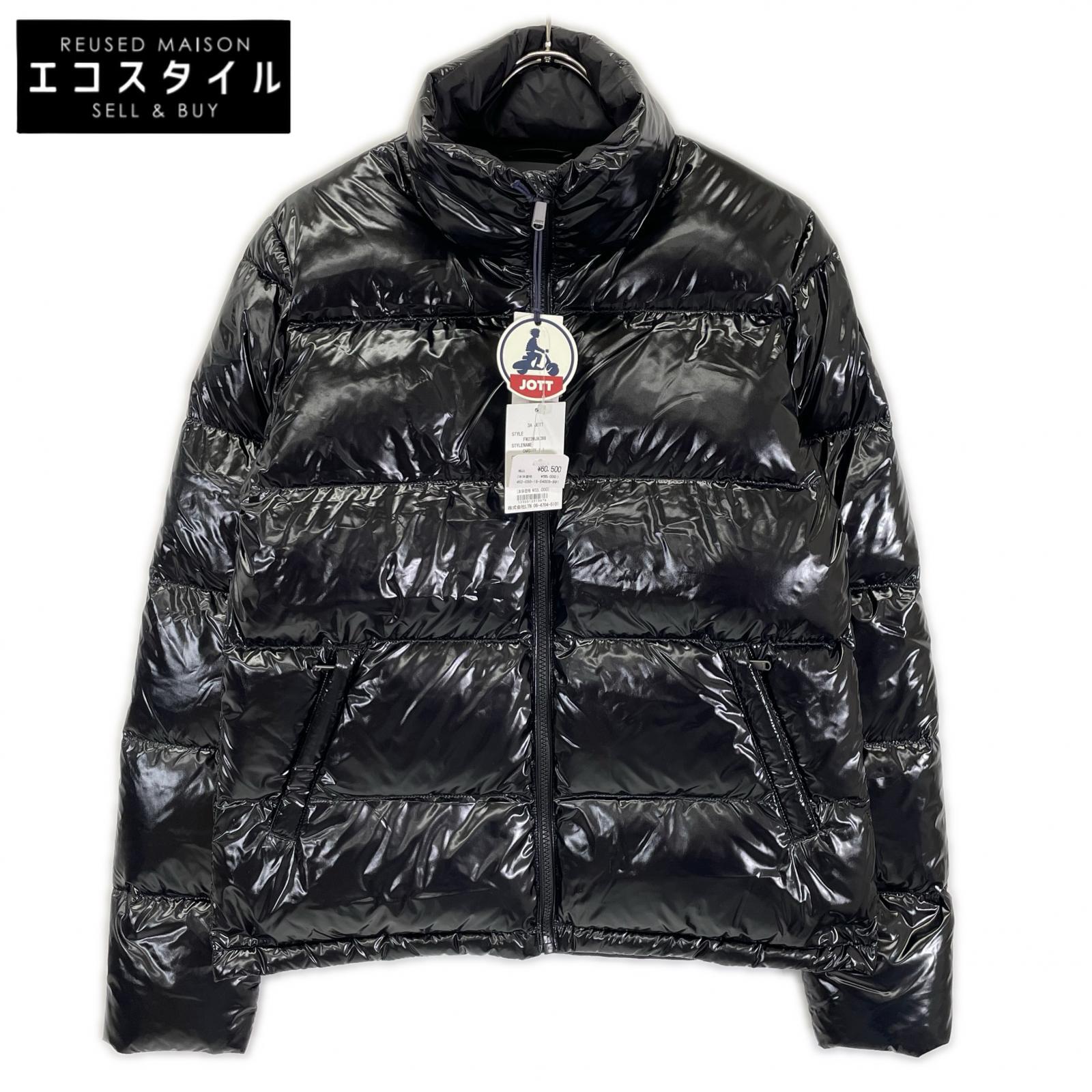 JOTT ジョット FW23WJAC98 ブラック ラメパッチ ダウンジャケット ジャケット