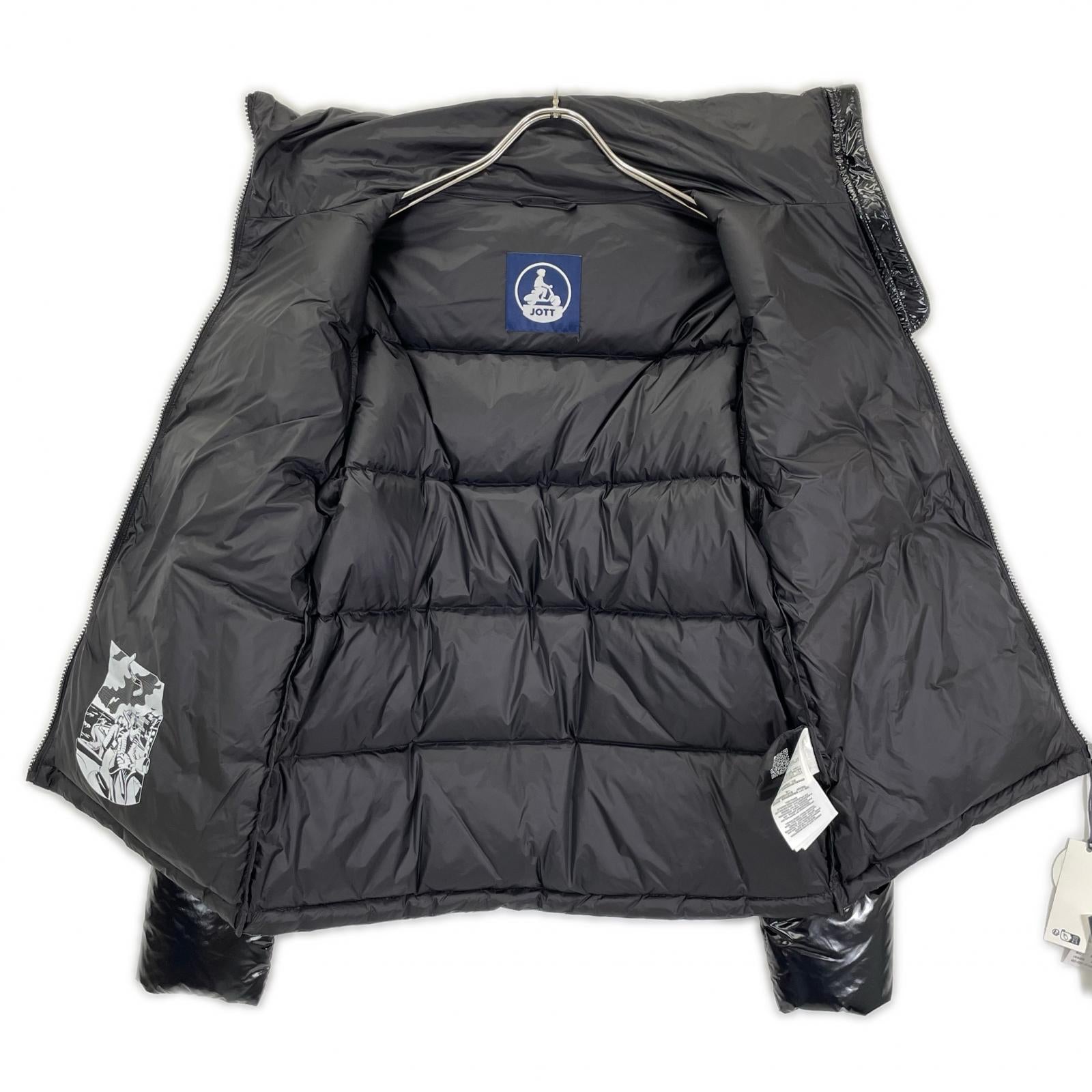 JOTT ジョット FW23WJAC98 ブラック ラメパッチ ダウンジャケット ジャケット