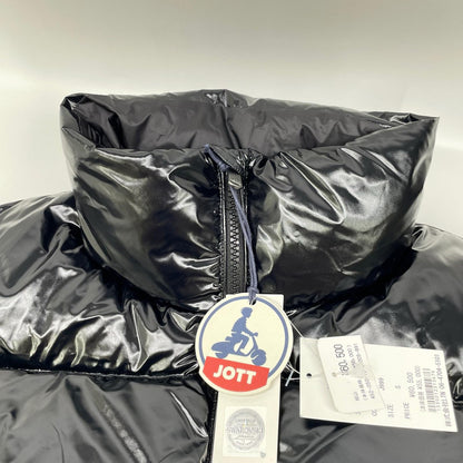 JOTT ジョット FW23WJAC98 ブラック ラメパッチ ダウンジャケット ジャケット