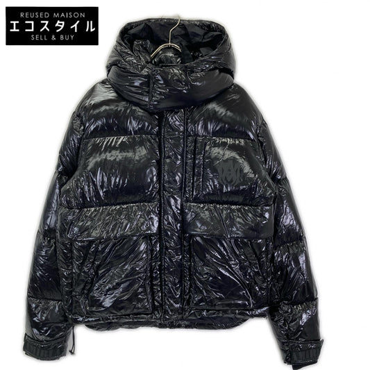 AMIRI アミリ ブラック ナイロン ロゴダウンジャケット ジャケット