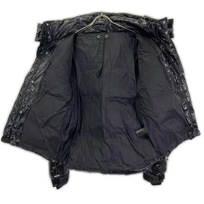 AMIRI アミリ ブラック ナイロン ロゴダウンジャケット ジャケット