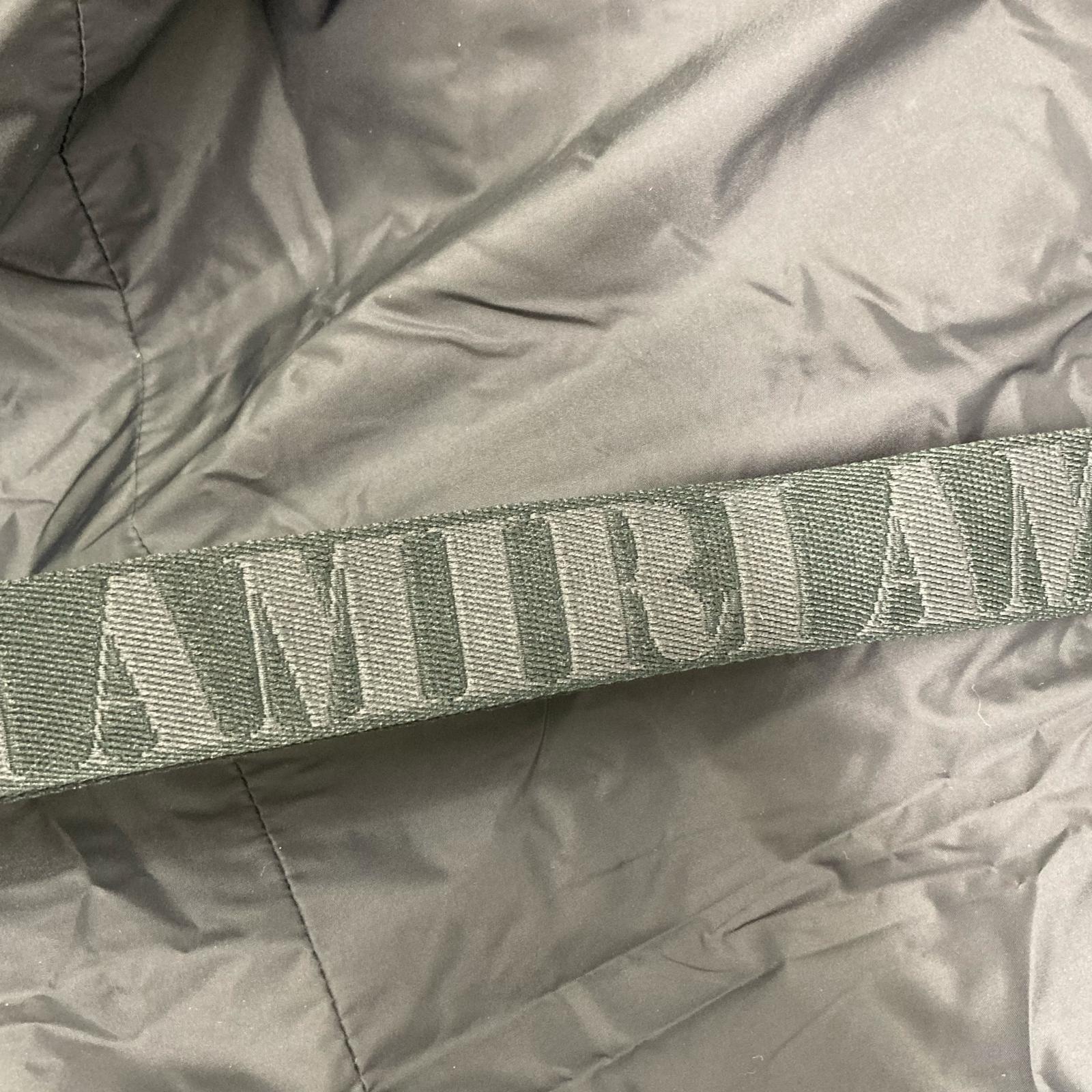 AMIRI アミリ ブラック ナイロン ロゴダウンジャケット ジャケット