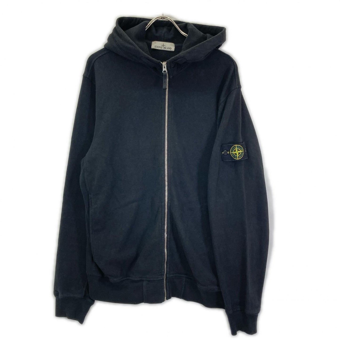 STONE ISLAND ストーンアイランド K1S156100021 ブラック ジップアップパーカ ジャケット