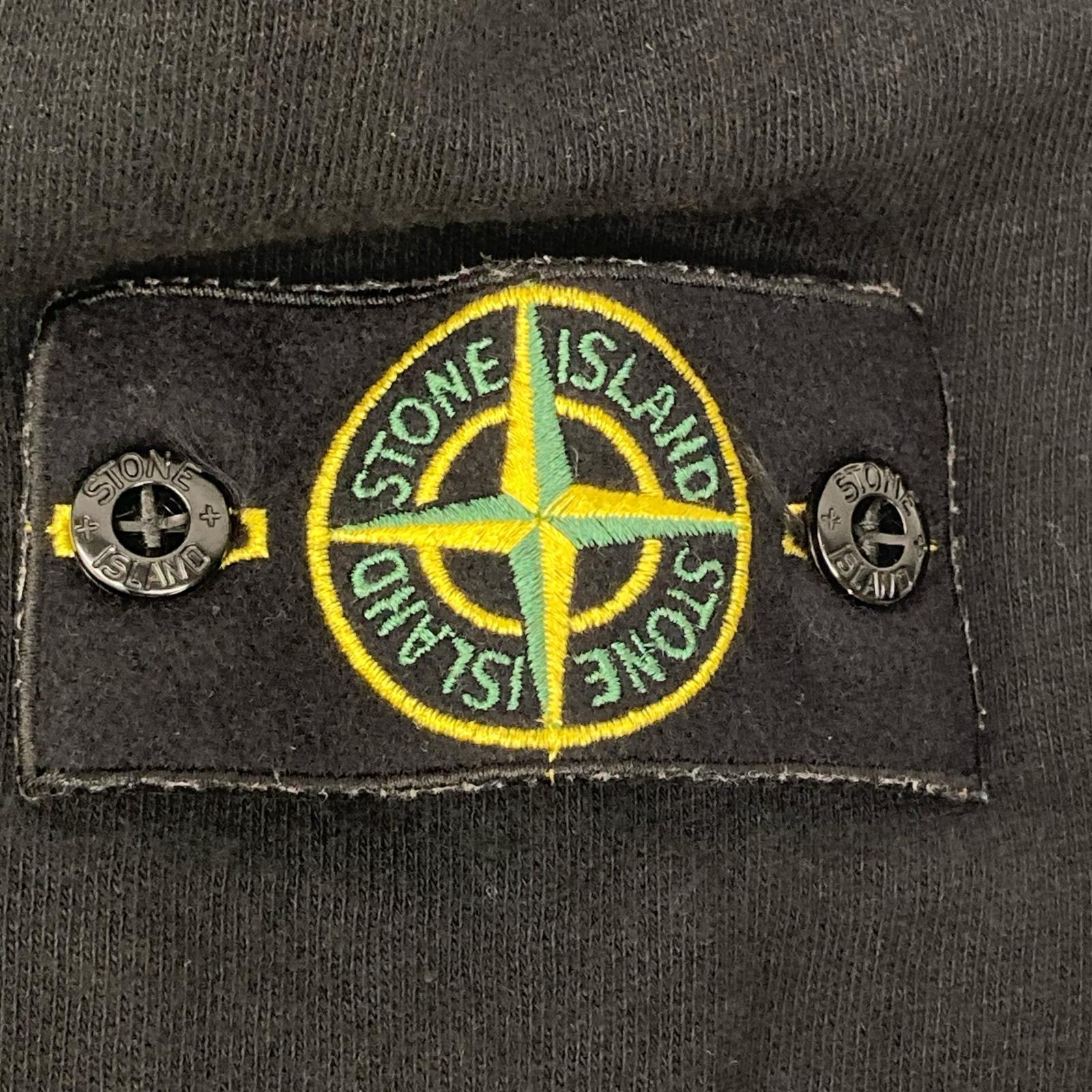 STONE ISLAND ストーンアイランド K1S156100021 ブラック ジップアップパーカ ジャケット