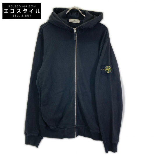 STONE ISLAND ストーンアイランド K1S156100021 ブラック ジップアップパーカ ジャケット