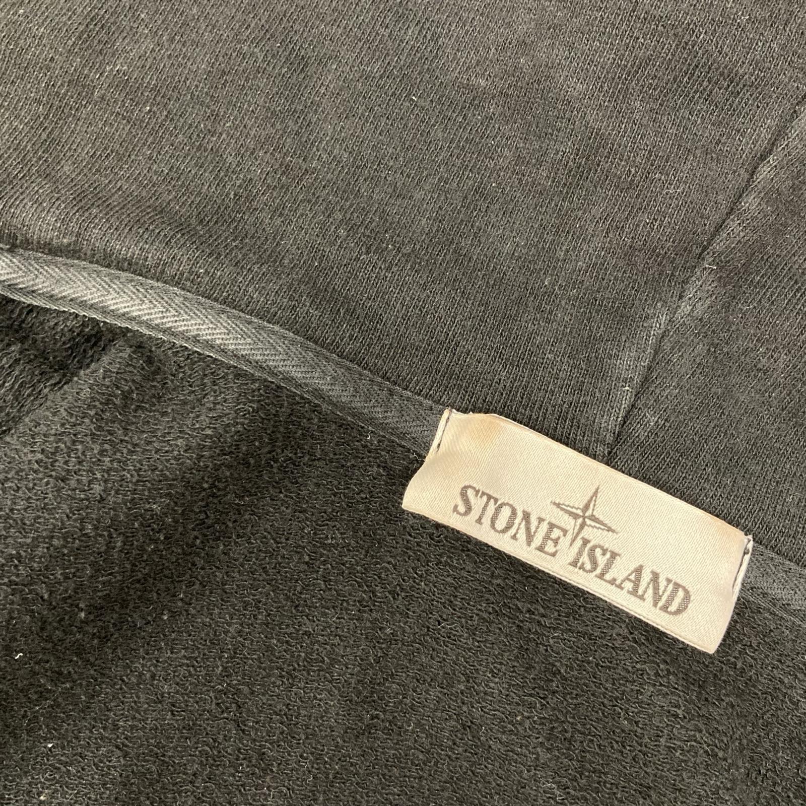 STONE ISLAND ストーンアイランド K1S156100021 ブラック ジップアップパーカ ジャケット