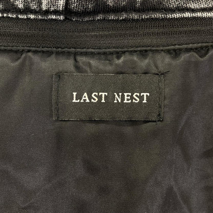 LASTNEST ラストネスト ブラック デタッチャブルフーデッドブルゾン ジャケット