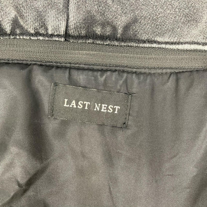 LASTNEST ラストネスト ブラック デタッチャブルフーデッドブルゾン ジャケット