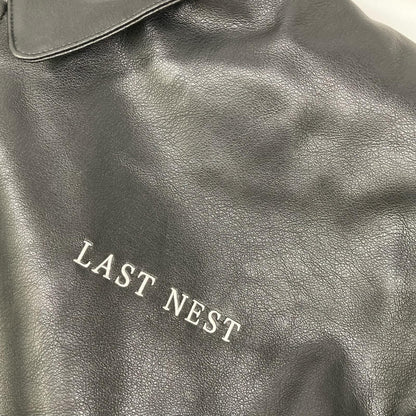 LASTNEST ラストネスト ブラック デタッチャブルフーデッドブルゾン ジャケット