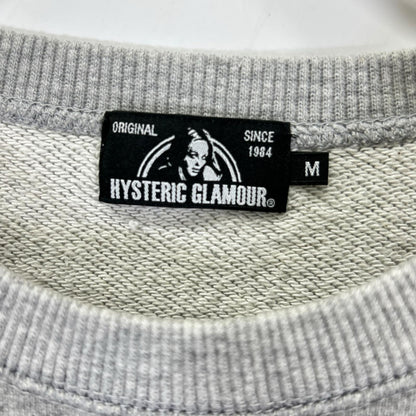 HYSTERIC GLAMOUR ヒステリックグラマー 02171CS05 BLACK CAT BONE クルーネック スウェットシャツ トップス