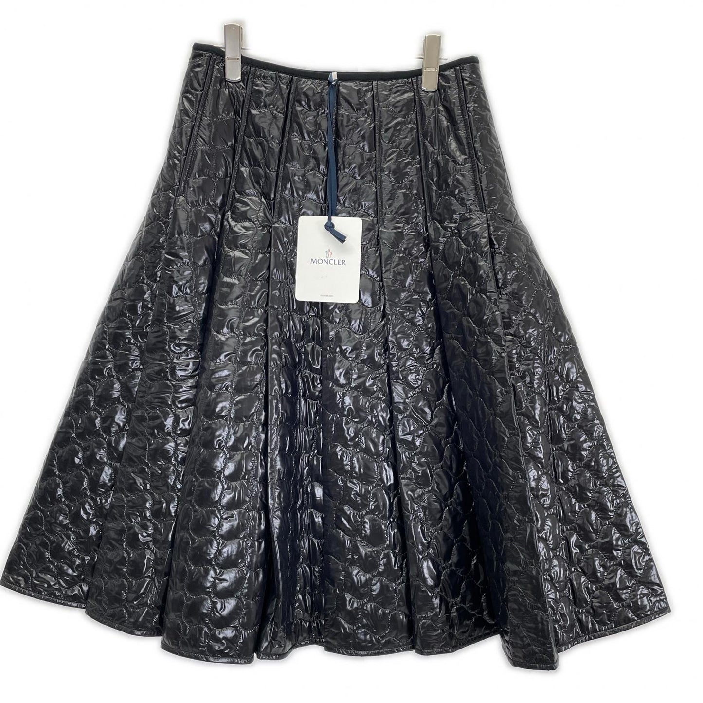 MONCLER モンクレール 25年製 ブラック GONNA キルティングミディスカート スカート
