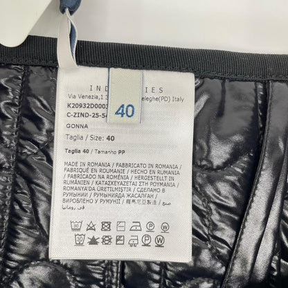MONCLER モンクレール 25年製 ブラック GONNA キルティングミディスカート スカート