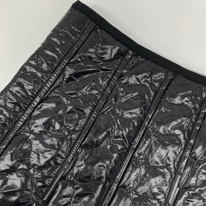 MONCLER モンクレール 25年製 ブラック GONNA キルティングミディスカート スカート