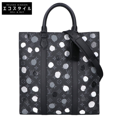 LOUIS VUITTON ルイヴィトン x YK 草間彌生 新品同様 M46404 サックプラ 2WAY トートバッグ