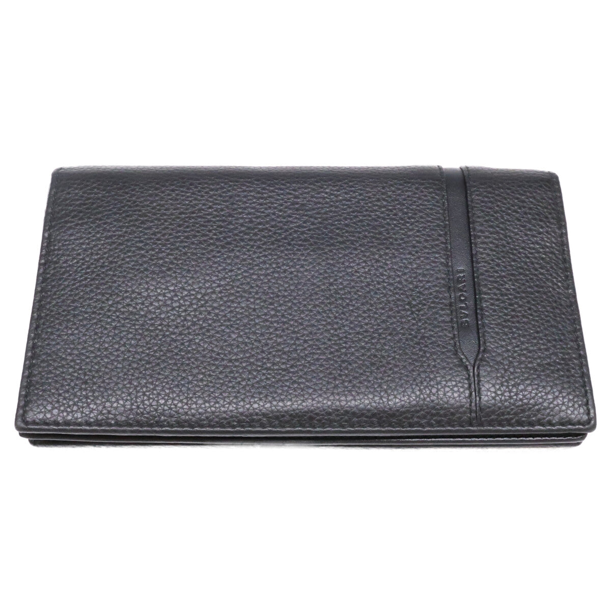 BVLGARI ブルガリ 【美品】36966 OCTO オクト レザー 二つ折り長財布 長財布（小銭入れあり）