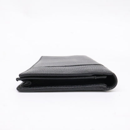 Bvlgari [Excellent Condition] 36966 OCTO Octo Leather Bifold Long Wallet with Coin Purse
