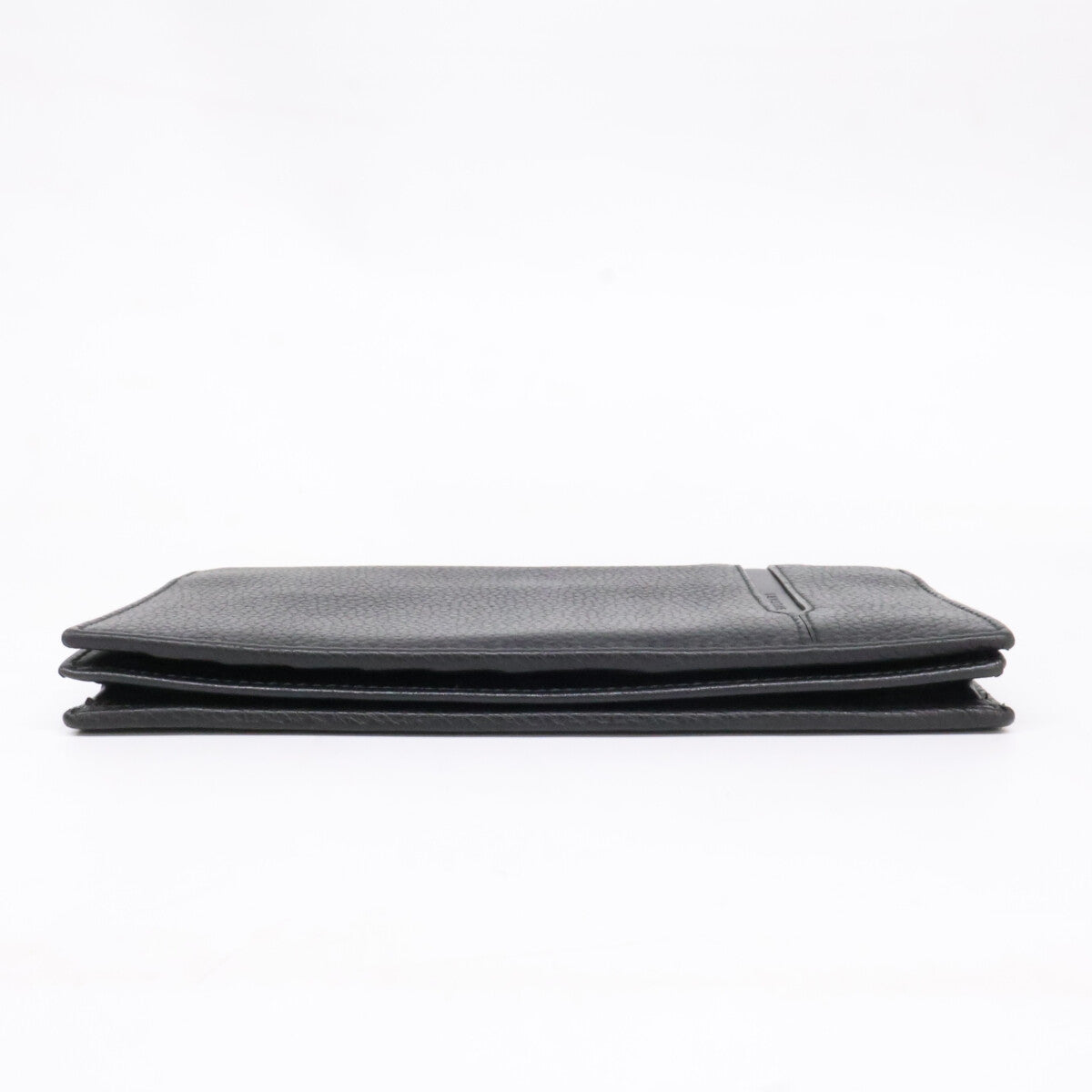 Bvlgari [Excellent Condition] 36966 OCTO Octo Leather Bifold Long Wallet with Coin Purse