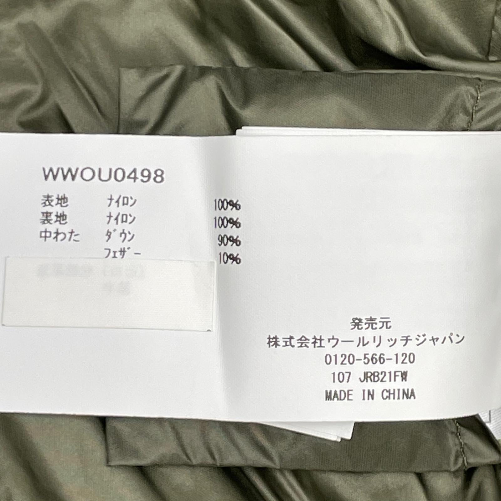WOOLRICH ウールリッチ WWOU0498 カーキ SIPSEY 3IN1 ANORAK フードジャケット ジャケット