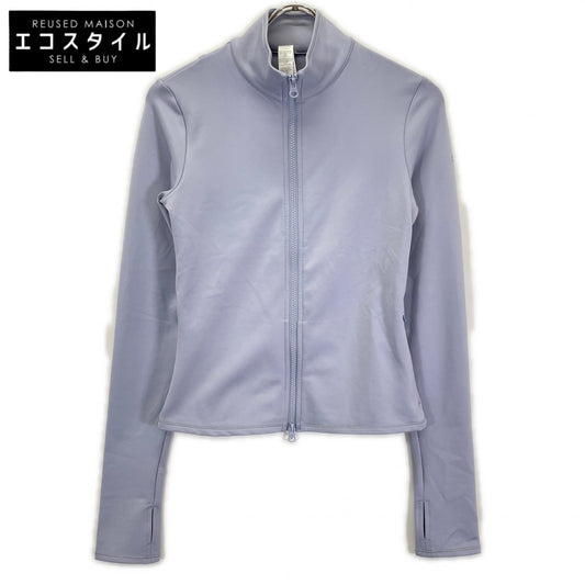 ALO ALO Blue jersey full-zip sweatshirt top