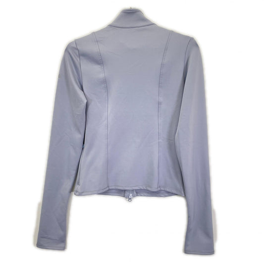 ALO ALO Blue jersey full-zip sweatshirt top