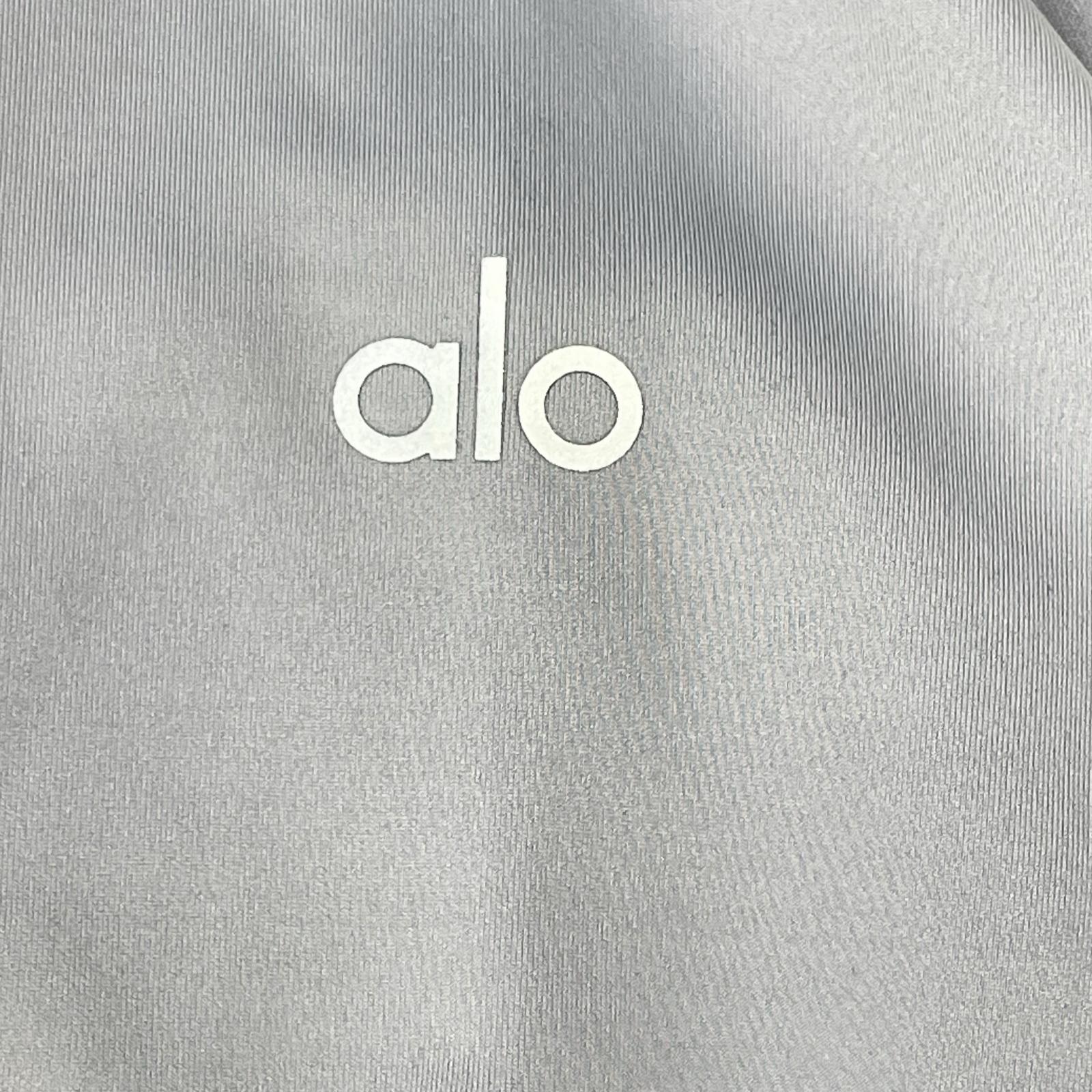 ALO アロー ブルー系 ジャージー フルジップ トレーナー トップス