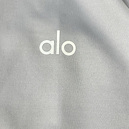 ALO アロー ブルー系 ジャージー フルジップ トレーナー トップス