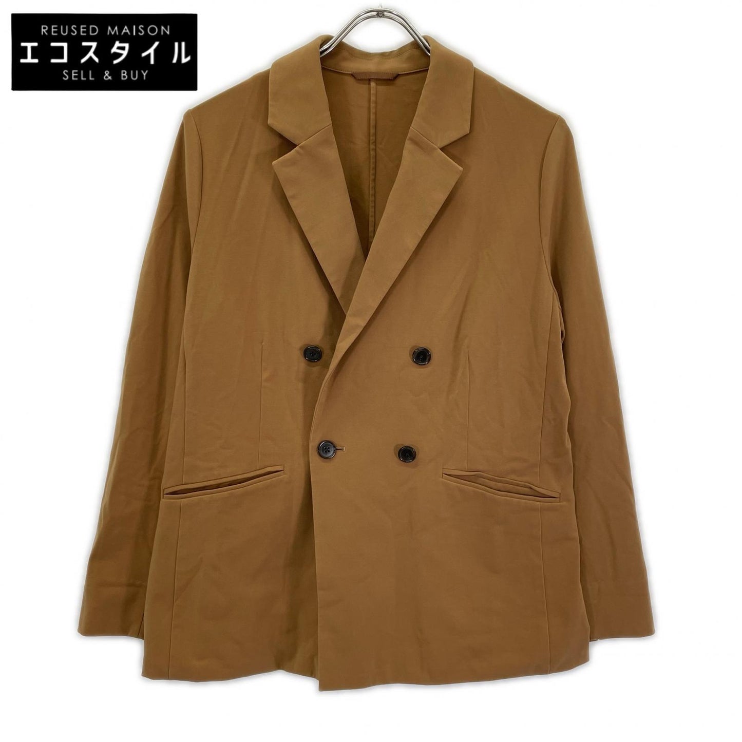 green label relaxing グリーンレーベルリラクシング ブラウン フレックスムーブ ダブルジャケット ジャケット