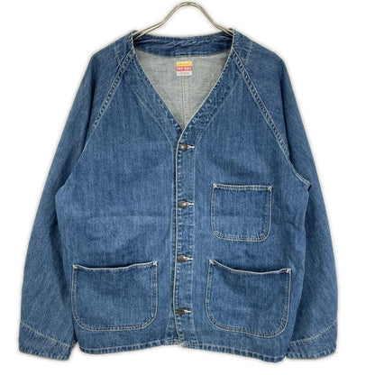 PAYDAY ペイデイ PD21-JK-BCRW4 ノーカラーカバーオールデニムジャケット ジャケット