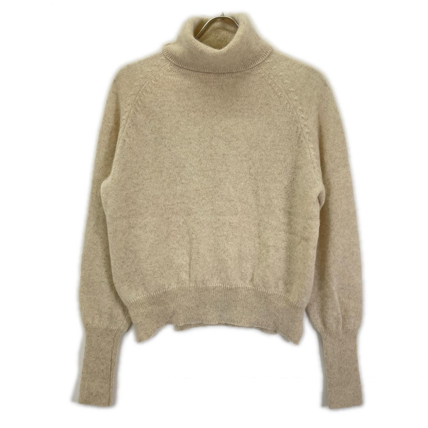 NIKKI ESSENTIAL PIECES ニッキエッセンシャルピーシーズ ホワイト ウール ニット トップス