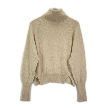 NIKKI ESSENTIAL PIECES ニッキエッセンシャルピーシーズ ホワイト ウール ニット トップス