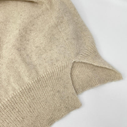 NIKKI ESSENTIAL PIECES ニッキエッセンシャルピーシーズ ホワイト ウール ニット トップス