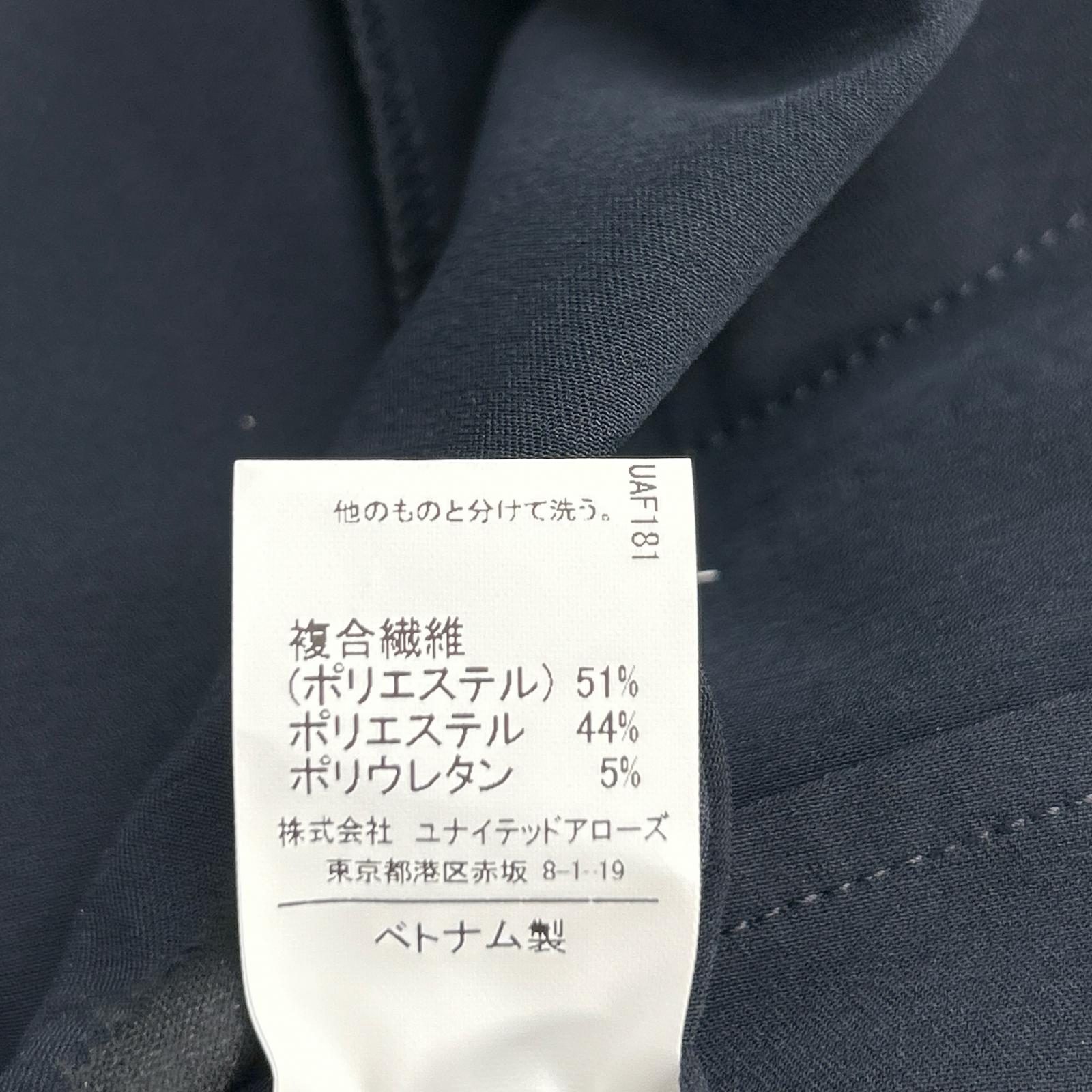 green label relaxing グリーンレーベルリラクシング ブラック ポリエステル テーラード ジャケット ジャケット
