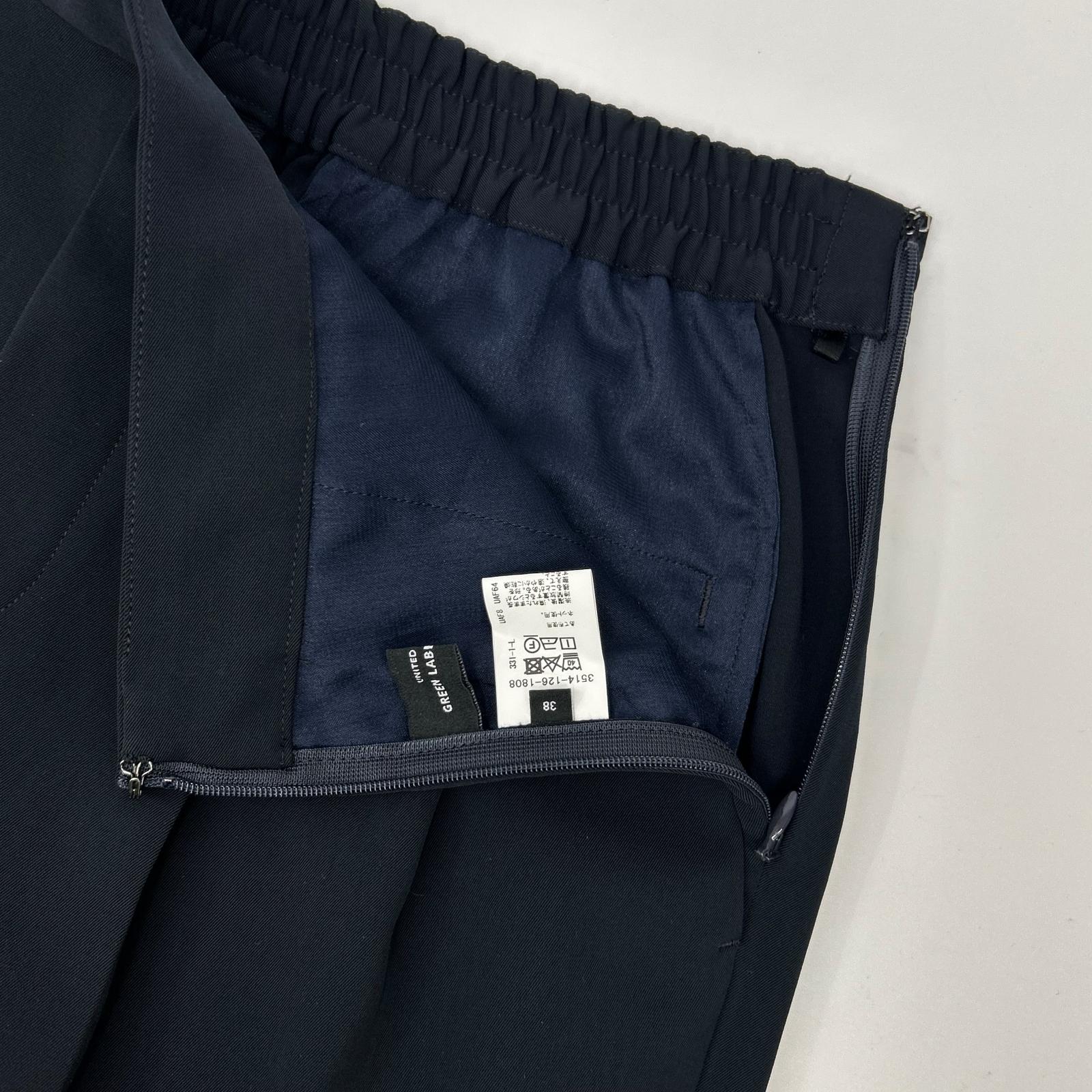 green label relaxing グリーンレーベルリラクシング 3514-126-1808 サラフール テーパードパンツ ボトムス