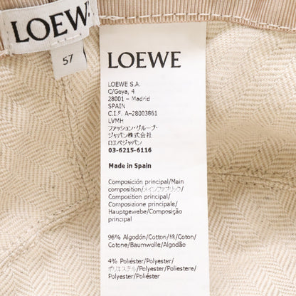LOEWE ロエベ 【美品/国内正規】K820HB1X05 アナグラムジャカード＆カーフ バケットハット 帽子