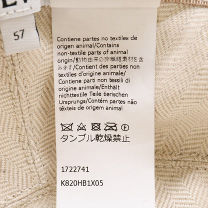 LOEWE ロエベ 【美品/国内正規】K820HB1X05 アナグラムジャカード＆カーフ バケットハット 帽子