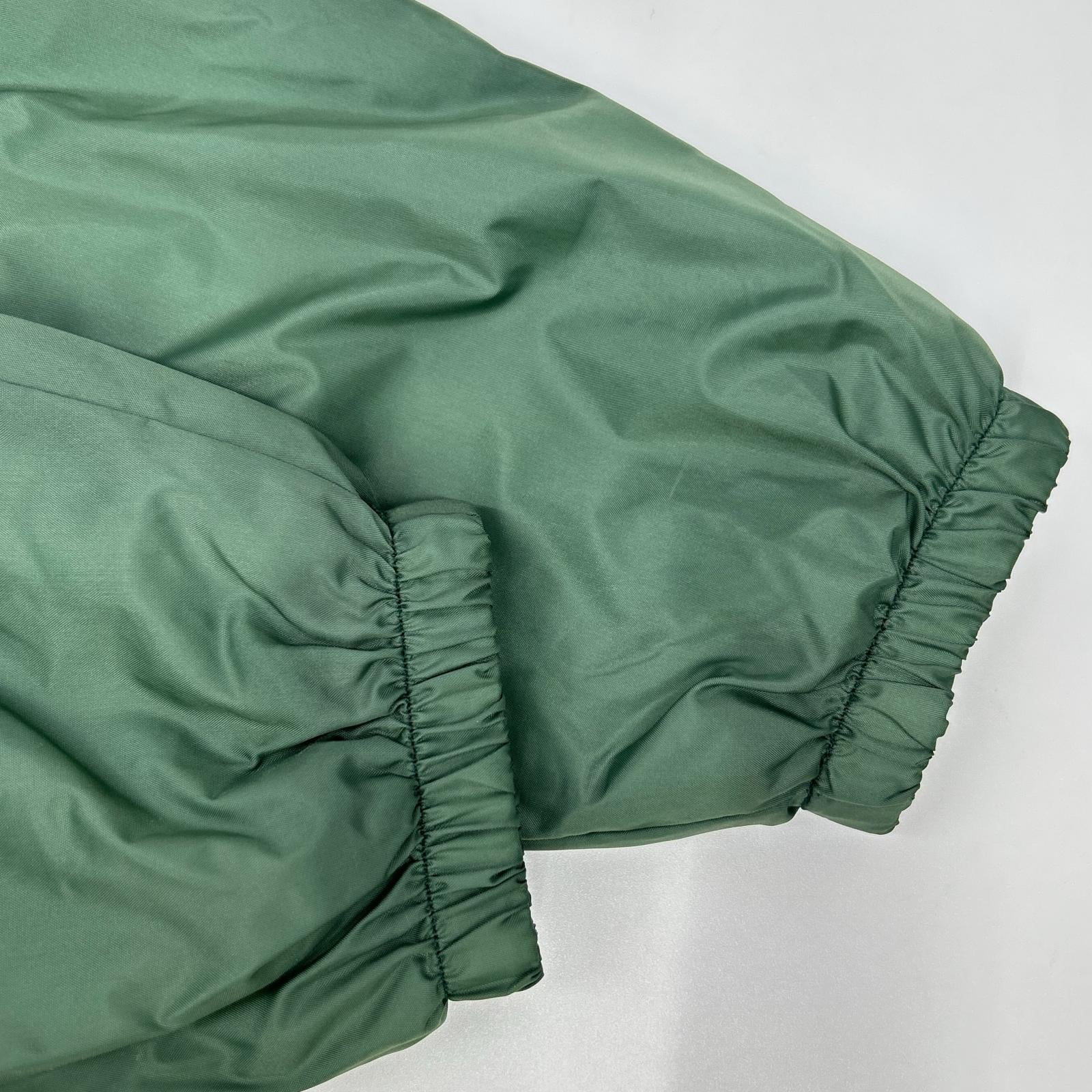 WACKO MARIA ワコマリア 23FW グリーン バックロゴプリント コーチジャケット ジャケット
