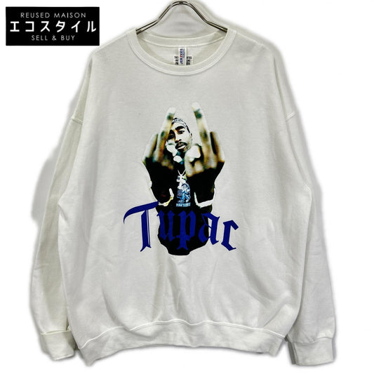 WACKO MARIA ワコマリア 23SS ホワイト 2PAC スウェット トップス