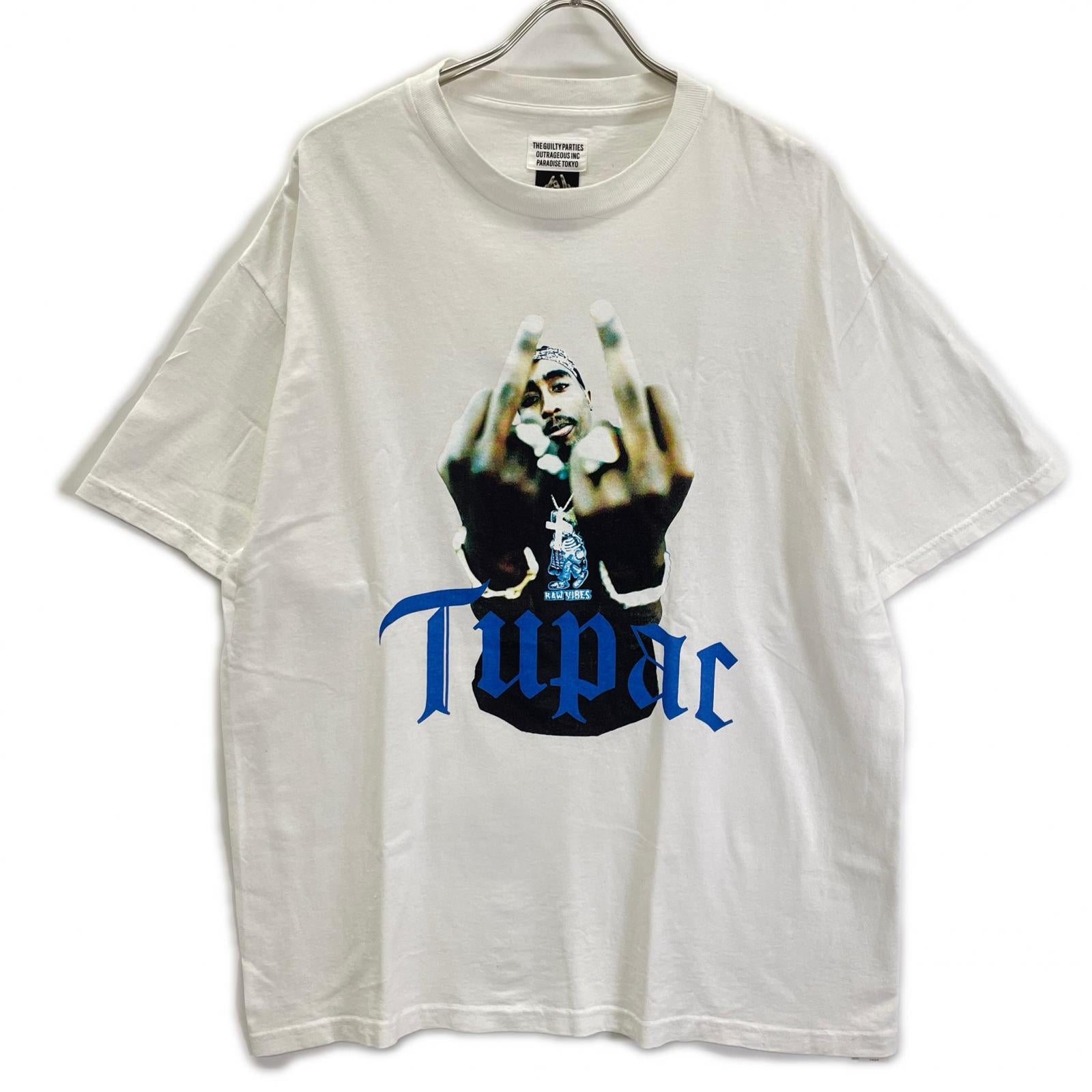 WACKO MARIA ワコマリア 23SS ホワイト 2PAC 半袖Tシャツ トップス